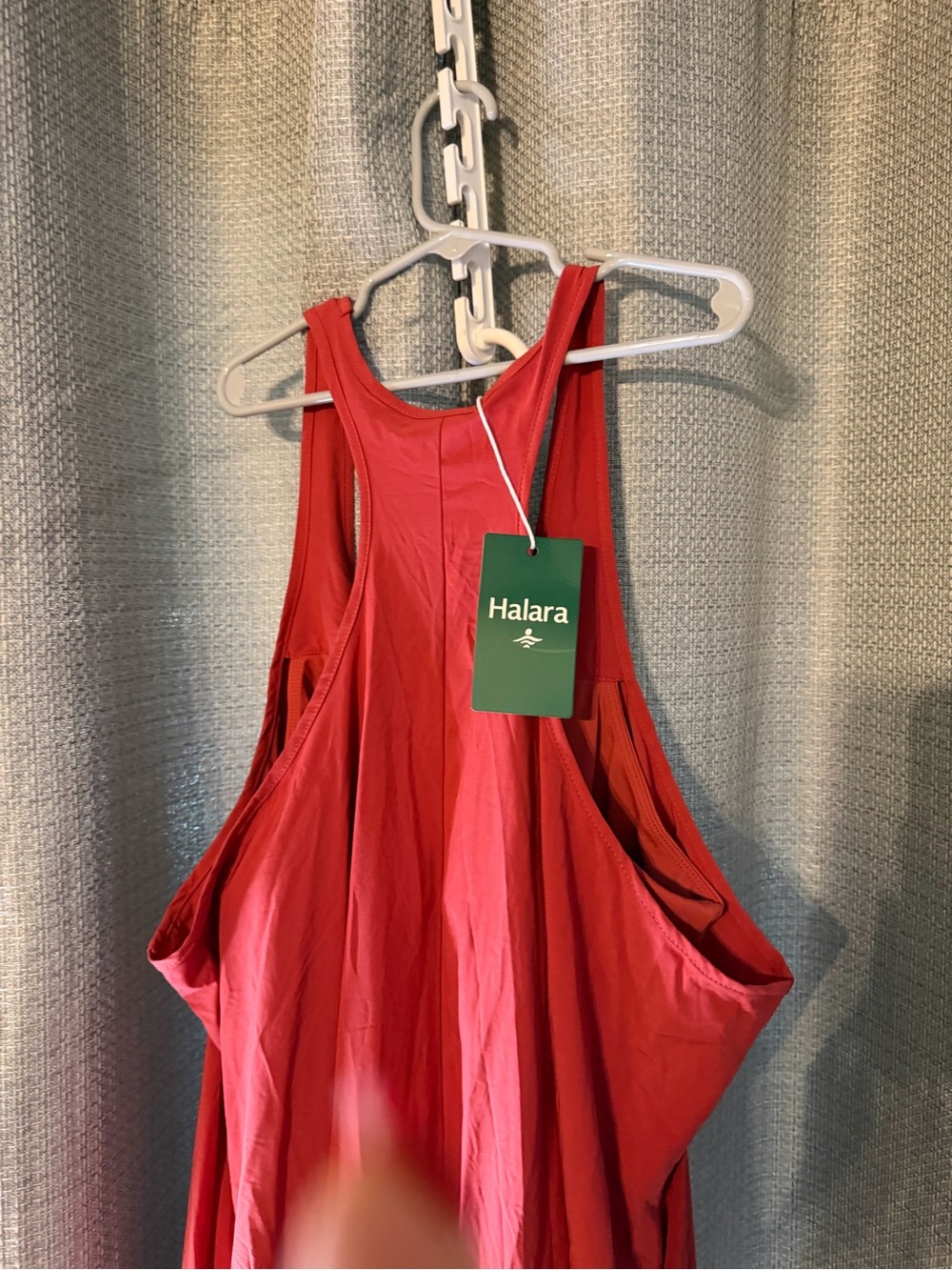 HALARA Red High-Low Racerback Sundress - Picture 5 of 6